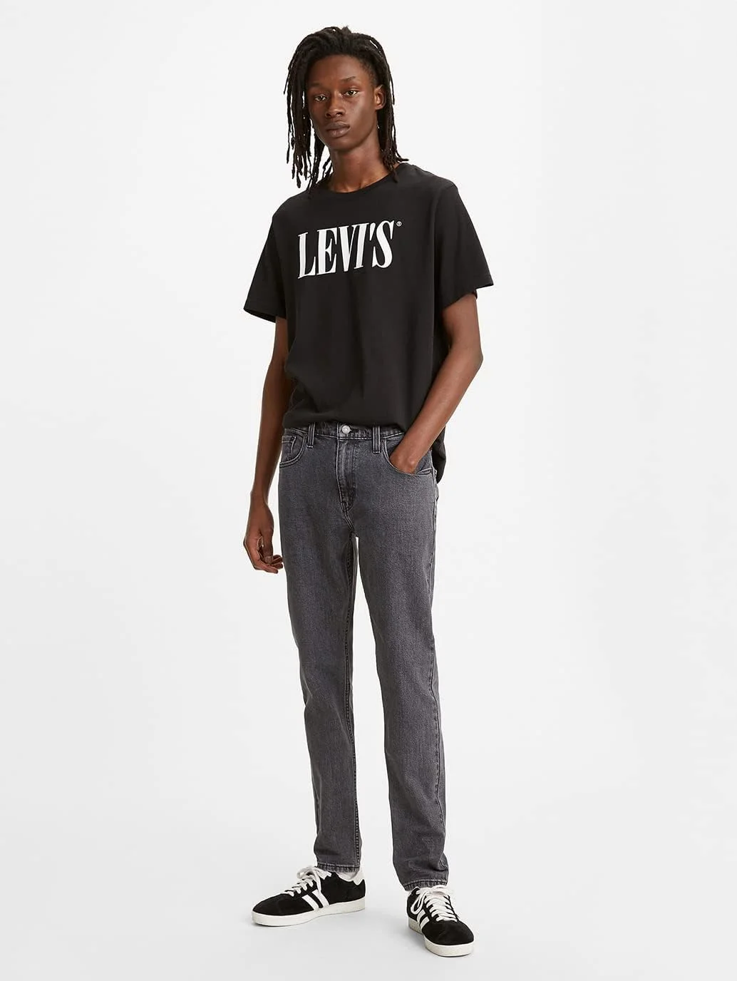 شلوار جین مردانه مشکی Levi's مدل 288330683