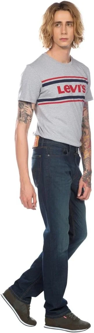 شلوار جین مردانه لی وایز مدل 541 با فیت ورزشی