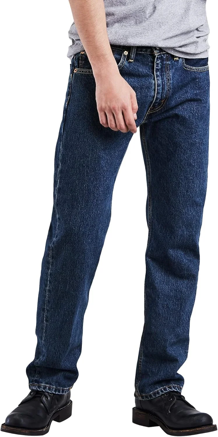 شلوار جین مردانه لوییز 505™ مدل Regular، آبی تیره، سایز 34
