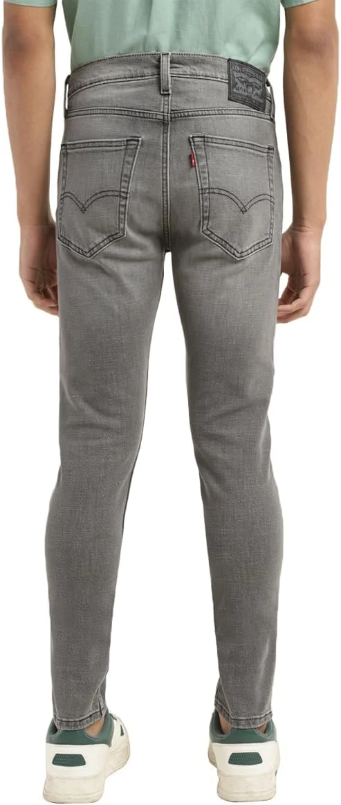 شلوار جین مردانه لیوایز مدل 21301-0069، اسکینی تیپر، خاکستری روشن، سایز 32W / 30L