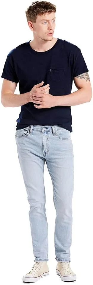 شلوار جین مردانه Levi's 510® Skinny، آبی روشن - ساییده شده، اندازه 33W/32L