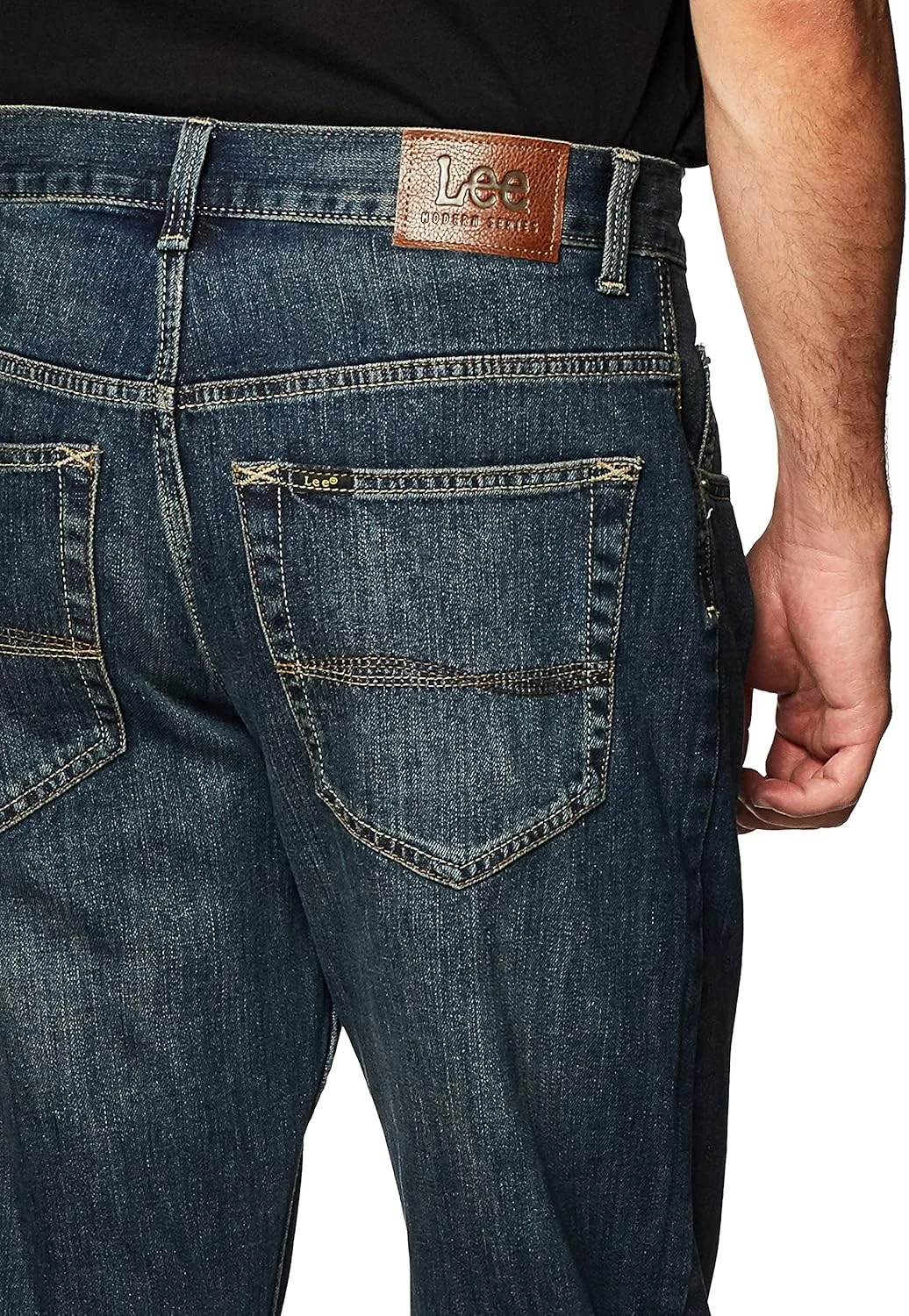 شلوار جین مردانه لی، مدل Modern Series، فیت آزاد، دمپا بوت‌کات