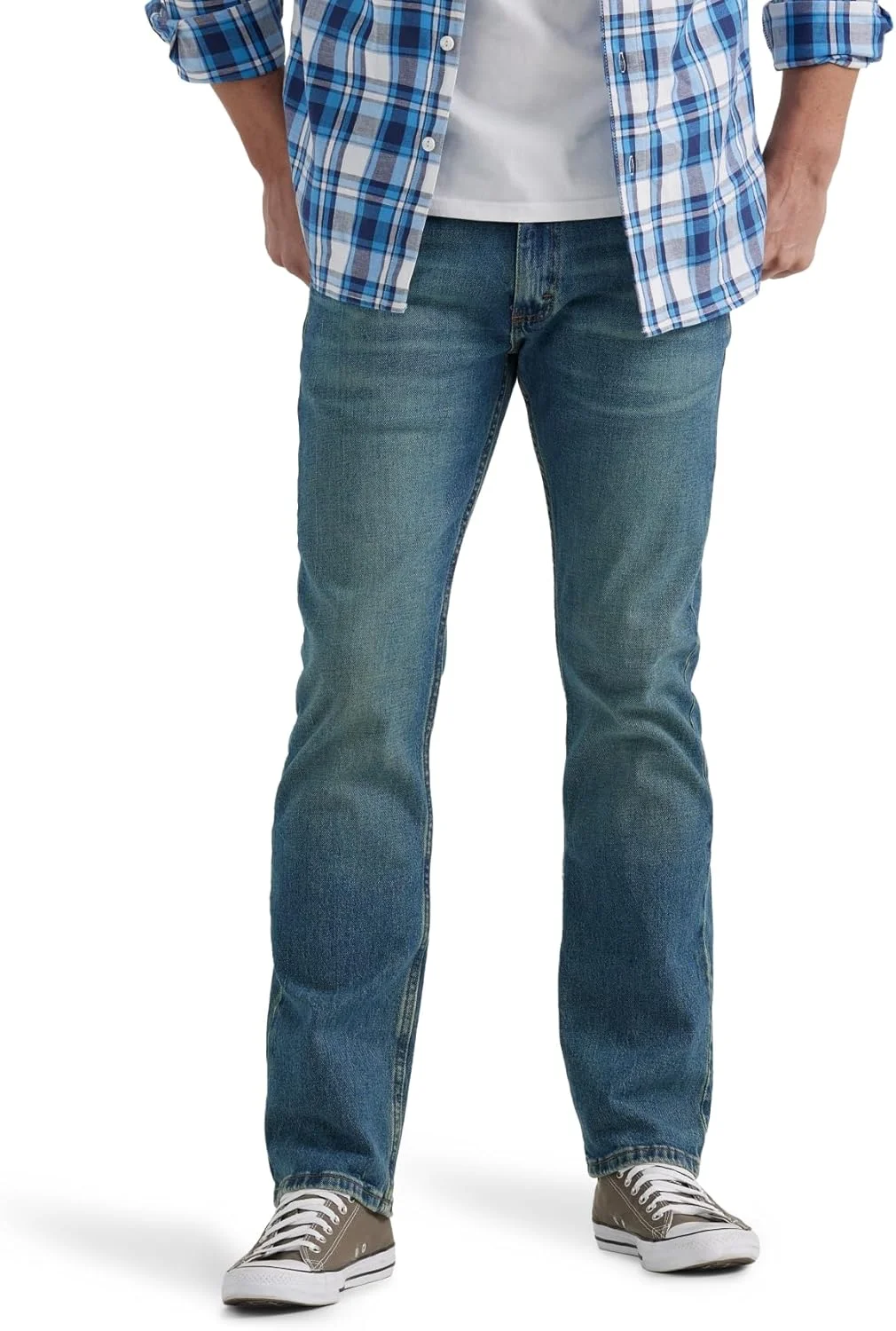 شلوار جین مردانه لی مدل Legendary Slim Straight مدرن