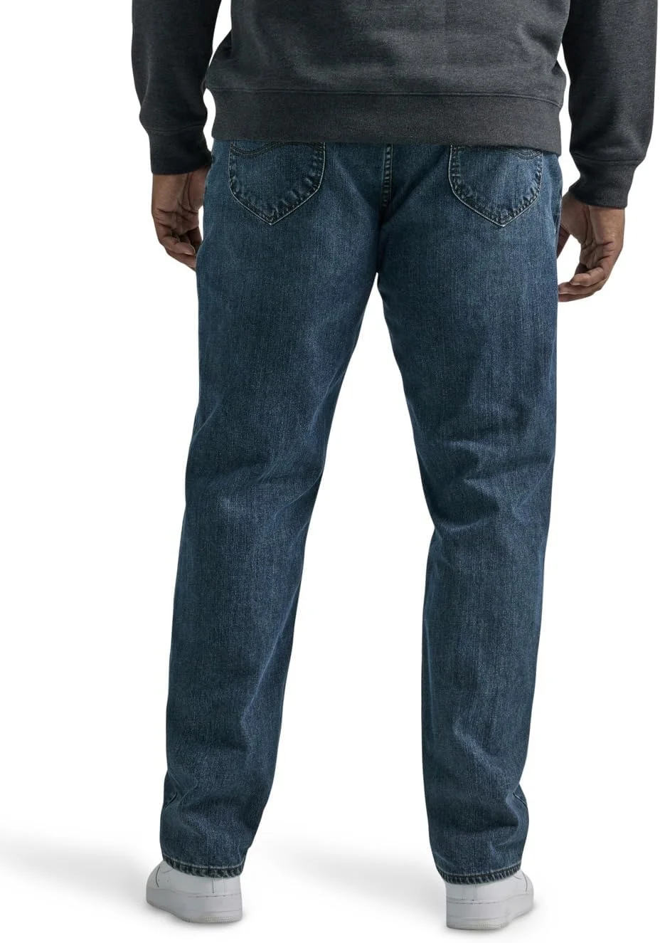 شلوار جین مردانه لی، سایز بزرگ و قد بلند، مدل راسته راحت و افسانهای شلوار جین مردانه لی، سایز بزرگ و قد بلند، مدل راسته راحت و افسانهای