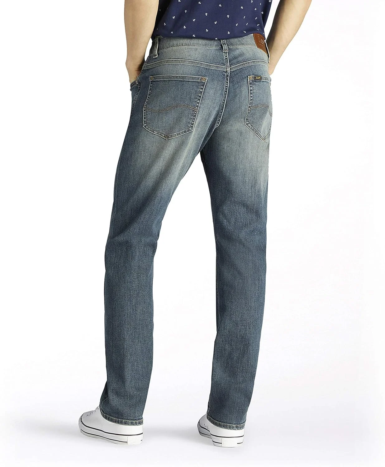 شلوار جین مردانه لی، مدل Extreme Motion Athletic Fit، پاچه باریک، Mega، سایز 42W / 32L