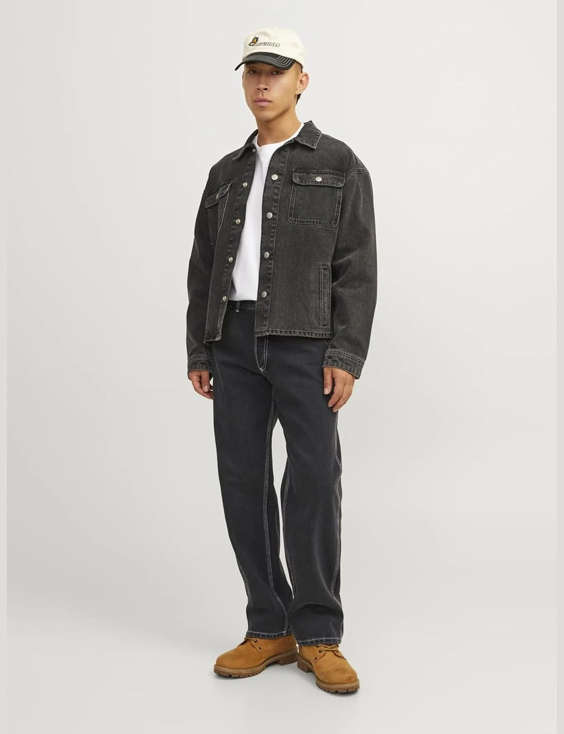 شلوار جین مردانه جک اند جونز مدل Jjieddie Jjworker Sbd 240