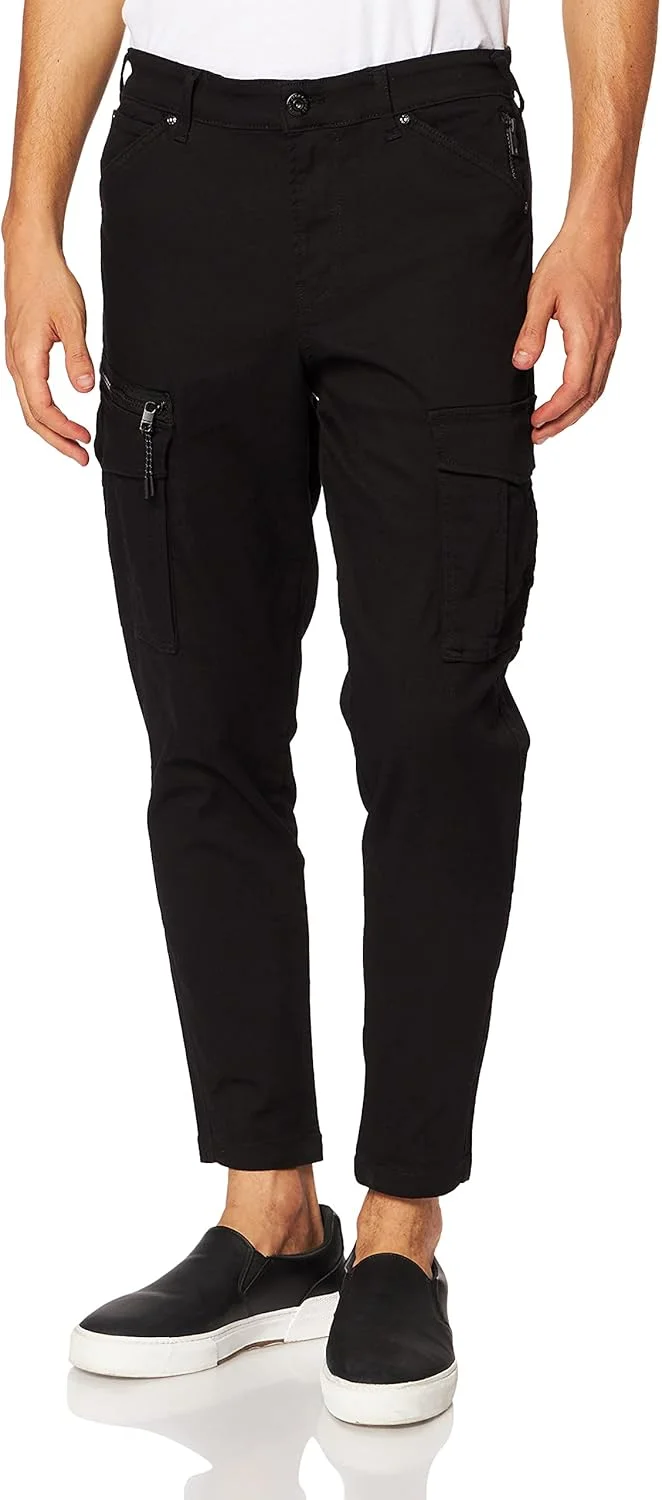 شلوار کارگو مردانه جک اند جونز مدل Jpstace Jjdex Tapered Akm Dusty O. Noos (تک عددی)