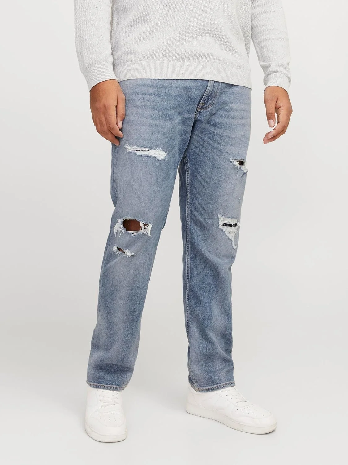 شلوار جین مردانه جک اند جونز مدل Jjiglenn Jjcole Cb 625 Pls