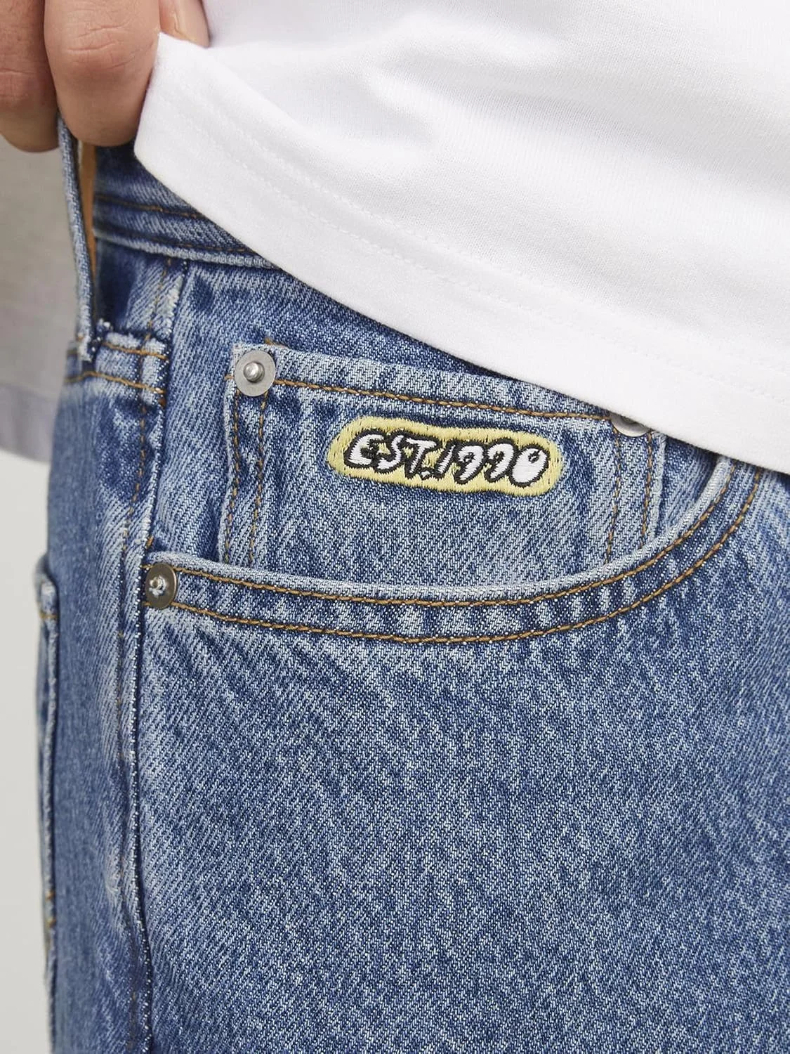 جک اند جونز، شلوار جین مردانه مدل Jjimark Jjoriginal Sbd 301