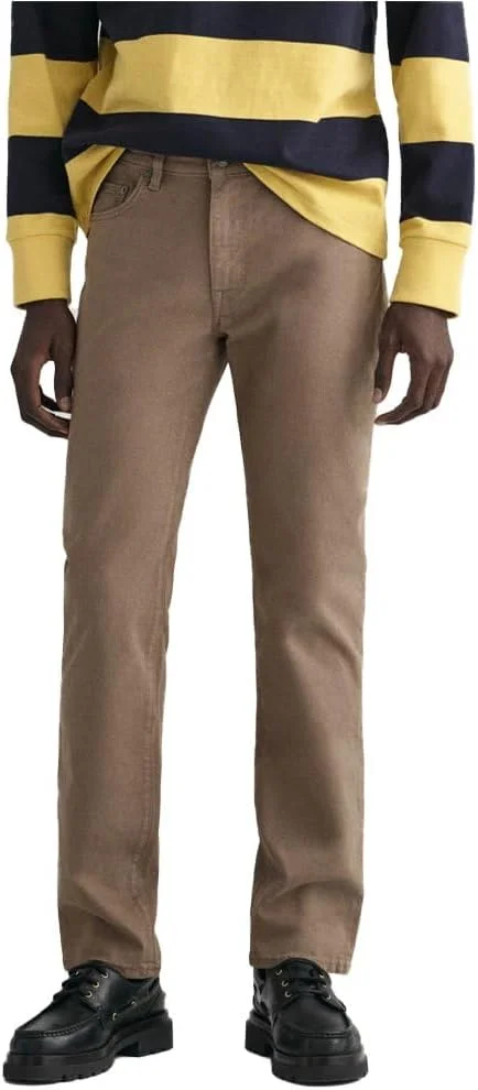 شلوار جین اسلیم فیت مردانه مدل Desert از Gant - رنگ سرمه ای