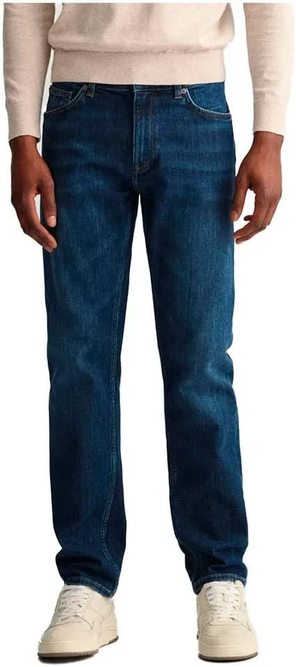 شلوار جین مردانه گنت مدل آرلی با تن خور معمولی