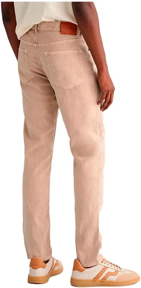 شلوار جین کتان و لینن مردانه گنت، فیت اسلیم