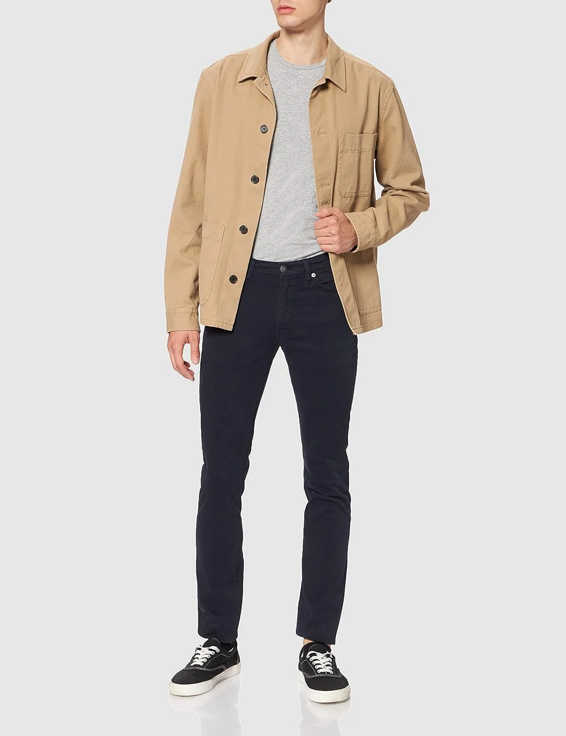 شلوار جین مردانه گنت مدل Hayes Slim Fit Desert