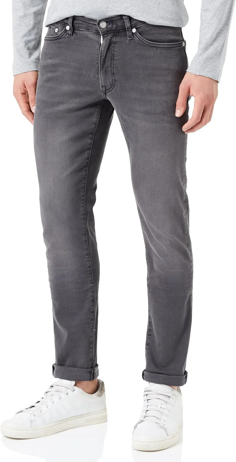 شلوار جین مردانه گنت مدل 1000280-951 با فیت اسلیم و مشکی