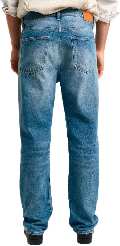 شلوار جین مردانه گنت، مدل راسته