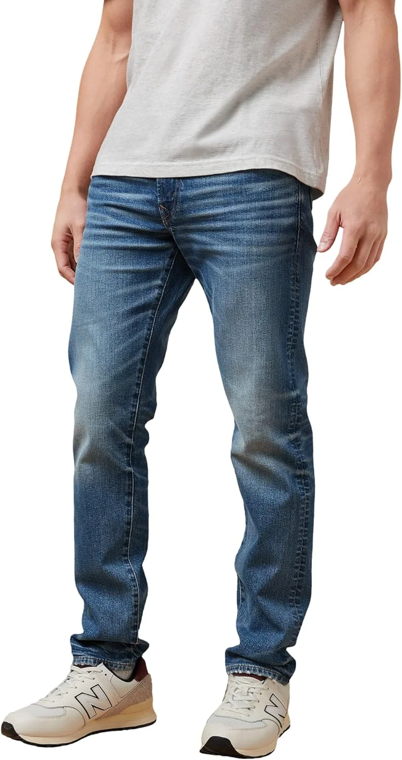 شلوار جین مردانه امریکن ایگل مدل AE Flex Slim Straight
