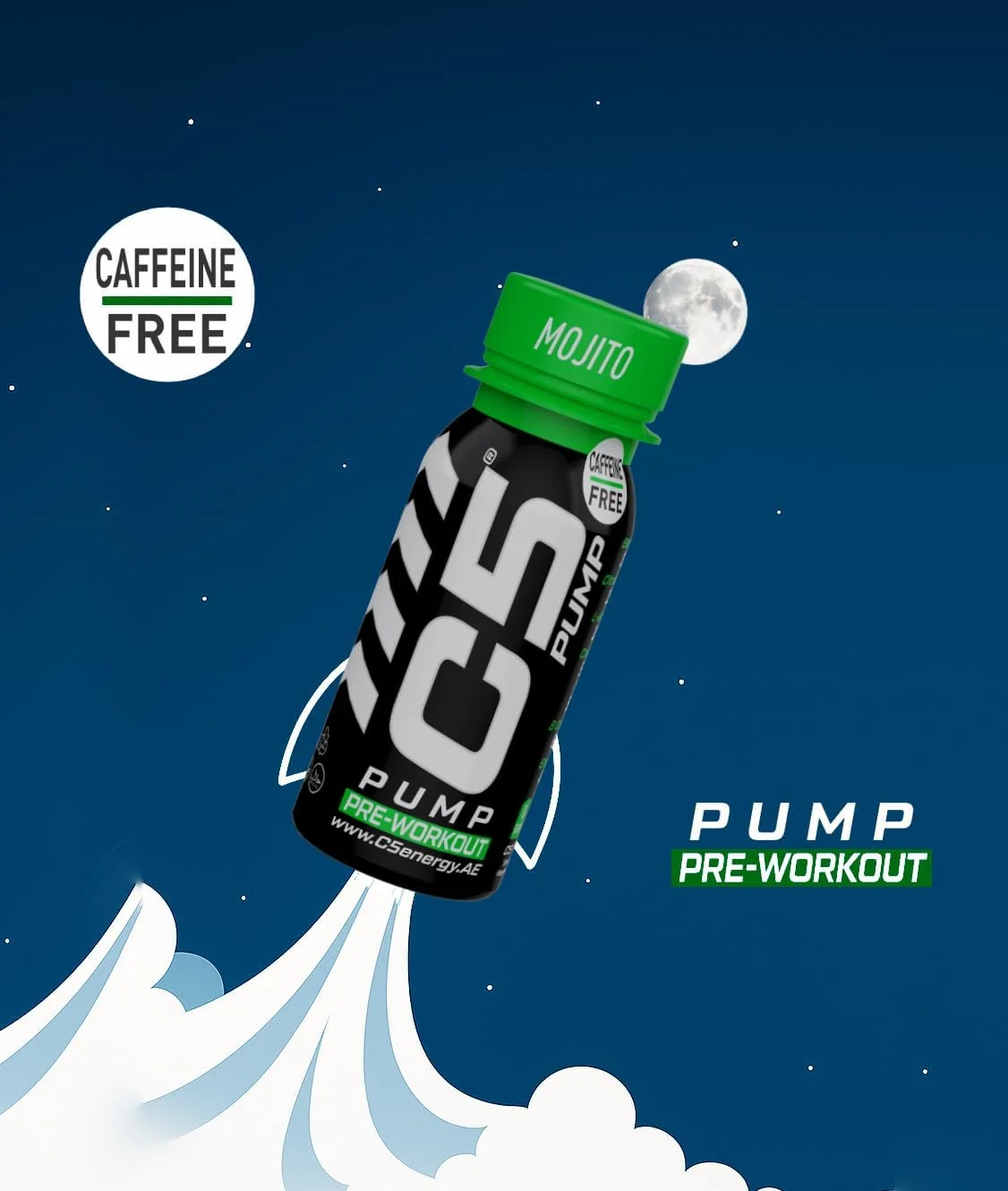 نوشیدنی قبل از تمرین C5 PUMP Shot، بدون کافئین، بدون شکر، 80 میلی لیتر، با بتا آلانین 3200 میلی گرم، سیترولین 1500 میلی گرم، ویتامین های گروه B (بسته 12 عددی، موهیتو) نوشیدنی قبل از تمرین C5 PUMP Shot، بدون کافئین، بدون شکر، 80 میلی لیتر، با بتا آلانین 3200 میلی گرم، سیترولین 1500 میلی گرم، ویتامین های گروه B (بسته 12 عددی، موهیتو)