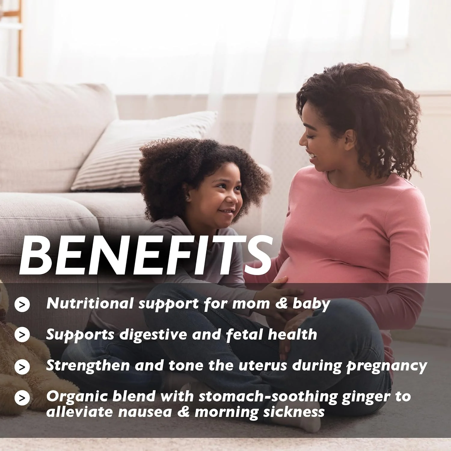 مولتی ویتامین دوران بارداری ارگانیک Earth Plant Based | پشتیبانی از تغذیه بهینه مادر و نوزاد | تسکین حالت تهوع و بیماری صبحگاهی | وگان، بدون گلوتن، تغذیه پاک | 60 کپسول