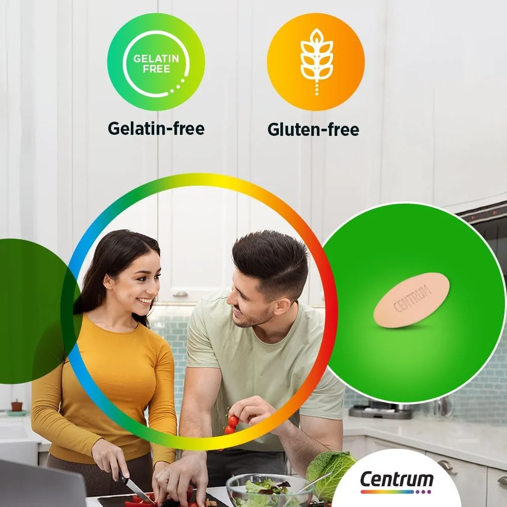 مولتی ویتامین بزرگسالان سنتروم، 30 عدد قرص