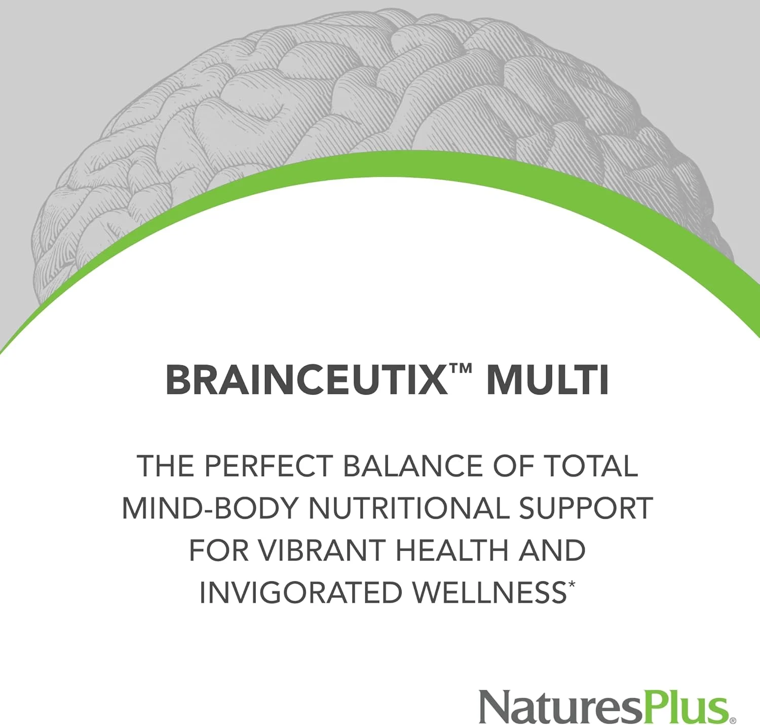 نِیچرز پلاس Brainceutix Multi | تقویت عملکرد شناختی سالم | پشتیبانی از سلامت و تندرستی کلی | بدون گلوتن | 90 کپسول نِیچرز پلاس Brainceutix Multi | تقویت عملکرد شناختی سالم | پشتیبانی از سلامت و تندرستی کلی | بدون گلوتن | 90 کپسول
