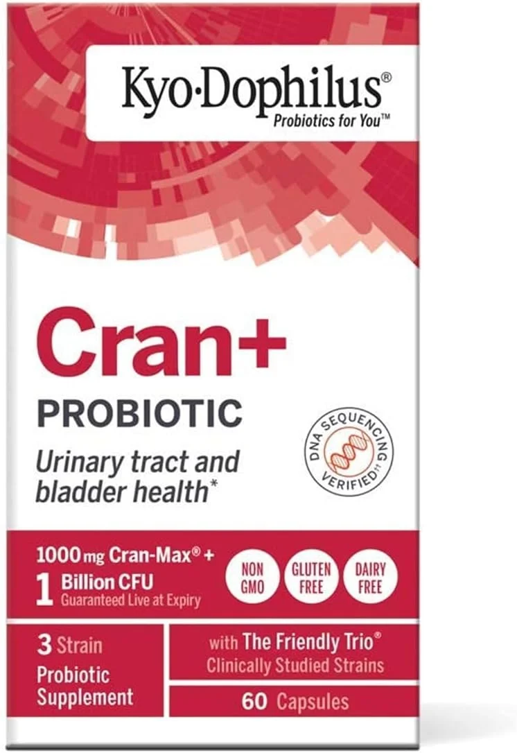 کیولیک کیو-دوفیلوس، پروبیوتیک، به همراه عصاره کرن‌بری، 60 کپسول