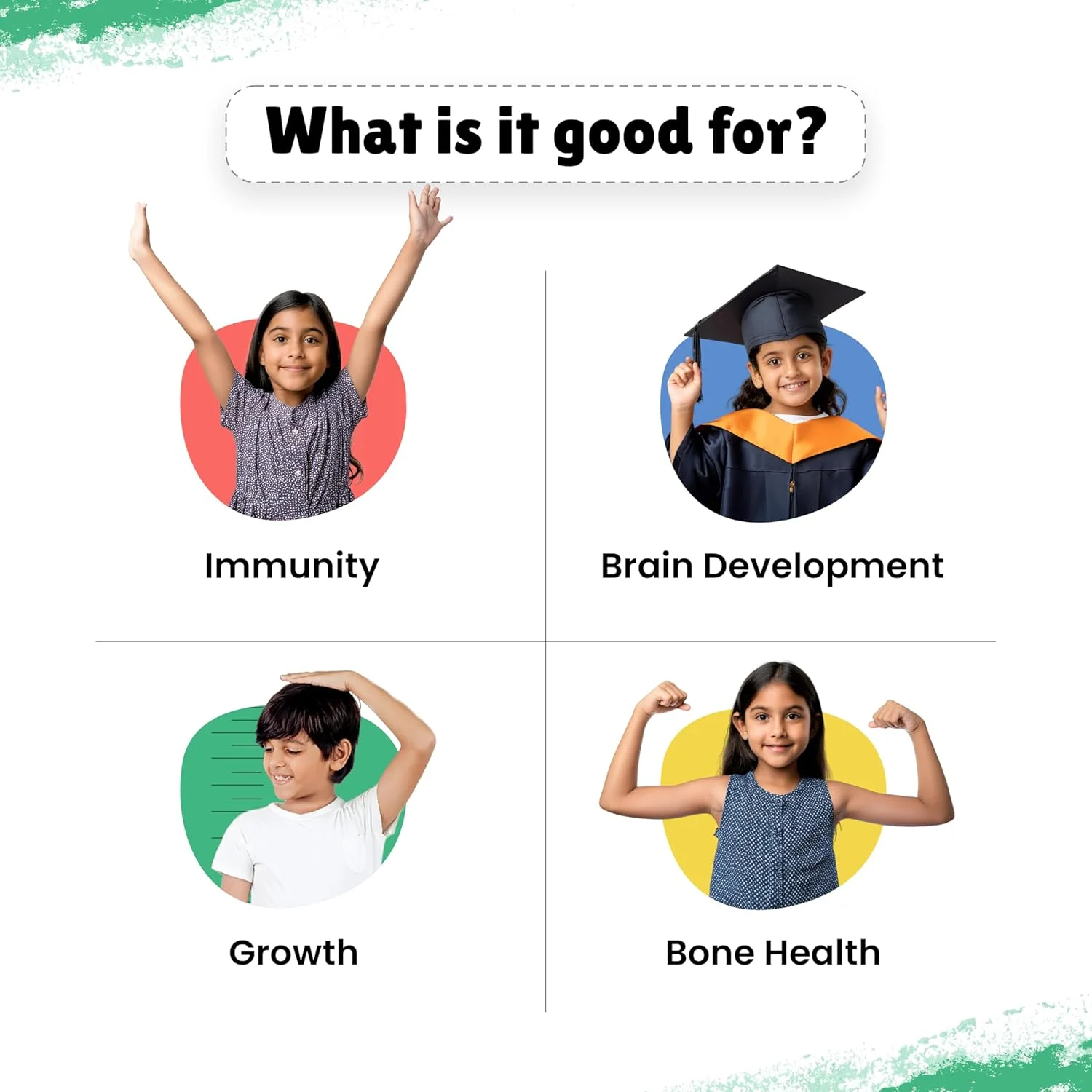 کیت تقویت سیستم ایمنی Little Joys (۷-۱۲ سال) | نوتری میکس ۳۵۰ گرمی و پاستیل مولتی ویتامین (بسته ۳۰ روزه) | پشتیبانی از وزن، قد و سیستم ایمنی