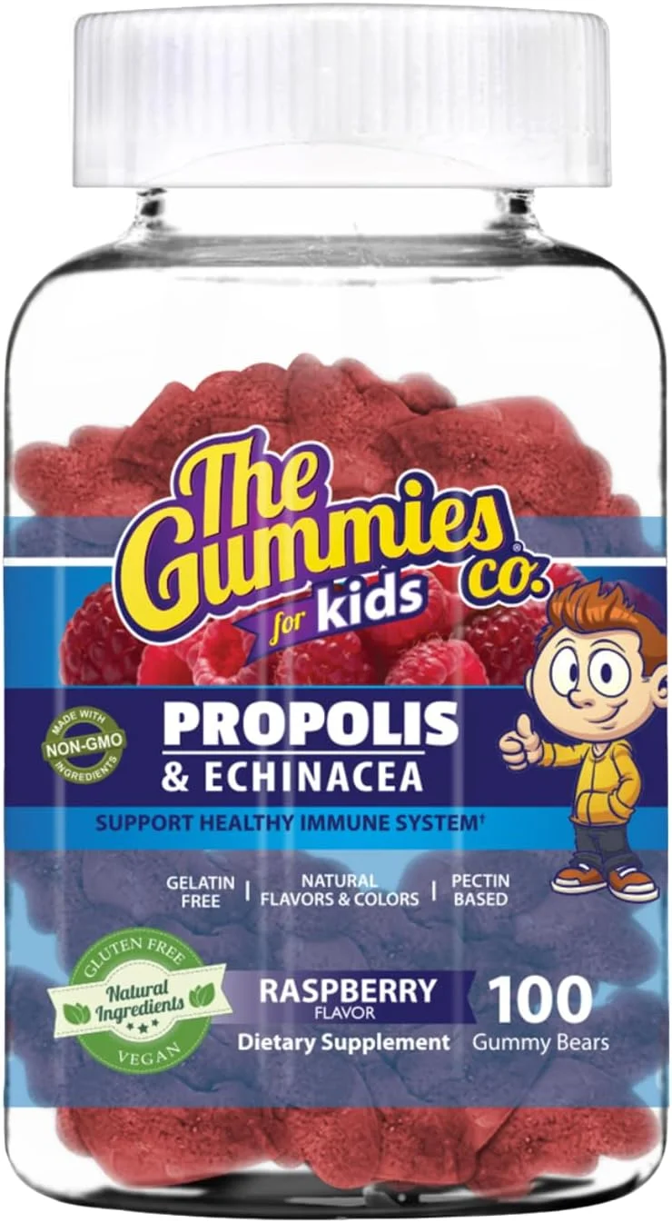 پاستیل های پروپولیس و اکیناسه با طعم تمشک