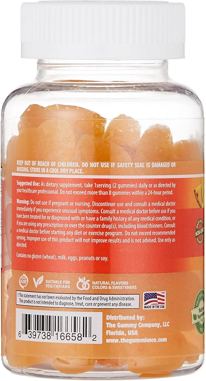 پاستیل های کلاژن با طعم میوه های استوایی