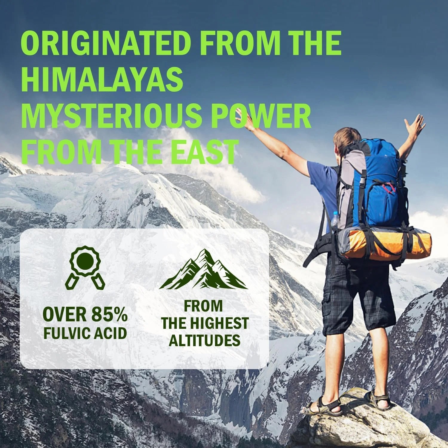 رزین شیلاجیت خالص هیمالیا I تست شده در آزمایشگاه بدون شکر افزوده I اسید فولیک و بیش از 85 ماده معدنی کمیاب برای مردان غیر GMO I 50 گرم 100% طبیعی و ارگانیک | دارای گواهی SASO