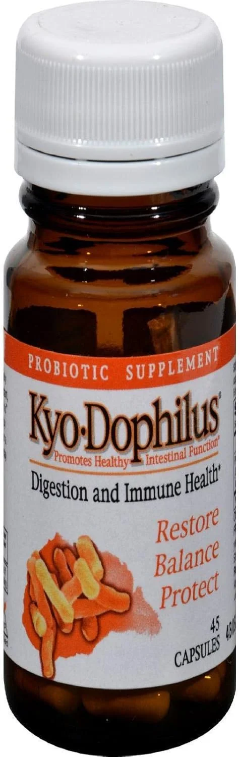 کیولیک کیو-دوفیلوس پروبیوتیک روزانه، پشتیبانی از سیستم ایمنی و گوارش، 45 کپسول