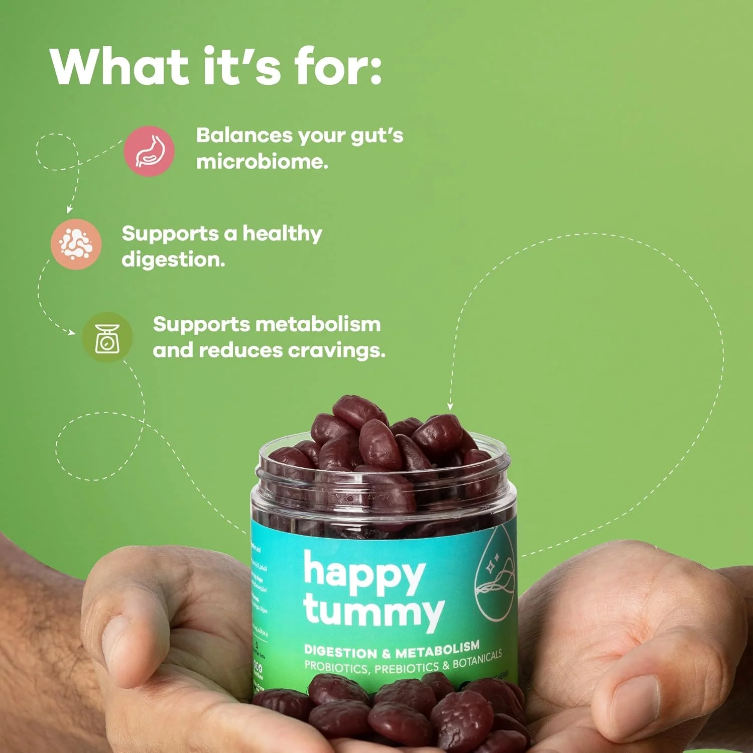 پاستیل پروبیوتیک بدون شکر نوتریلی برای معده شاد (یک ماهه) | هضم و متابولیسم | پروبیوتیک ها، پری بیوتیک ها، گیاهان دارویی و ویتامین ها