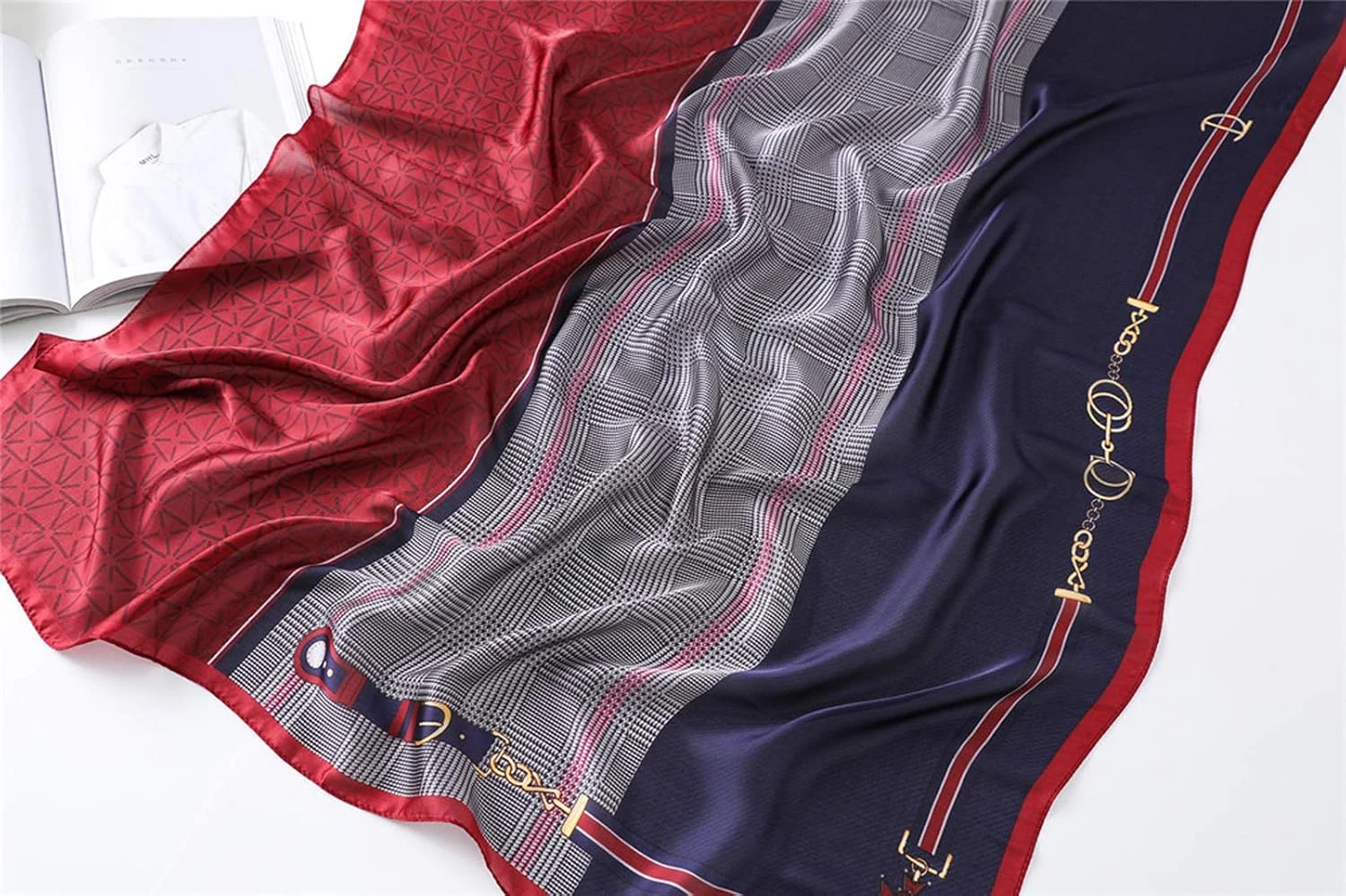 شال های مد روز، شال با حس ابریشمی، شال های بلند و سبک وزن ضد آفتاب برای زنان