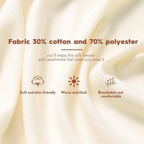 شال و روسری زنانه زمستانی، شال پشمی نرم، گرم، بلند و بزرگ