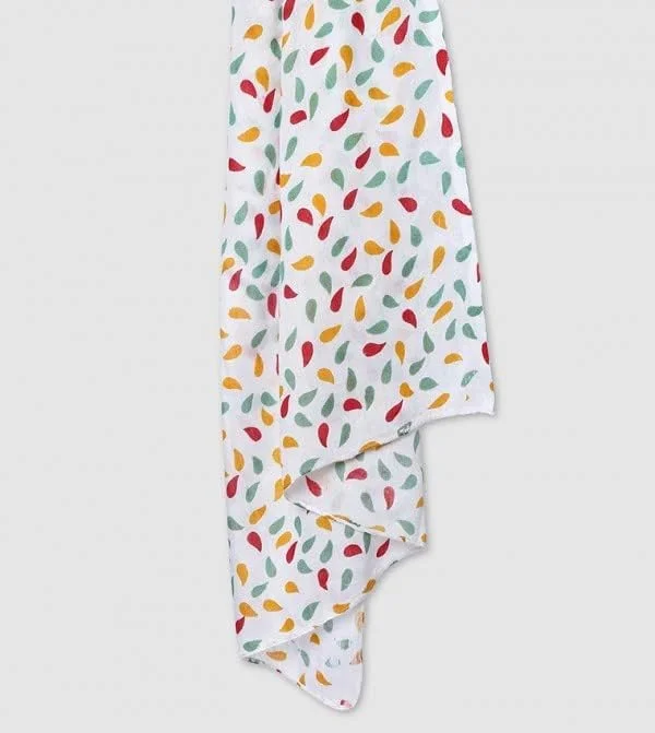 شال طرح دار بافته شده زنانه آیلا