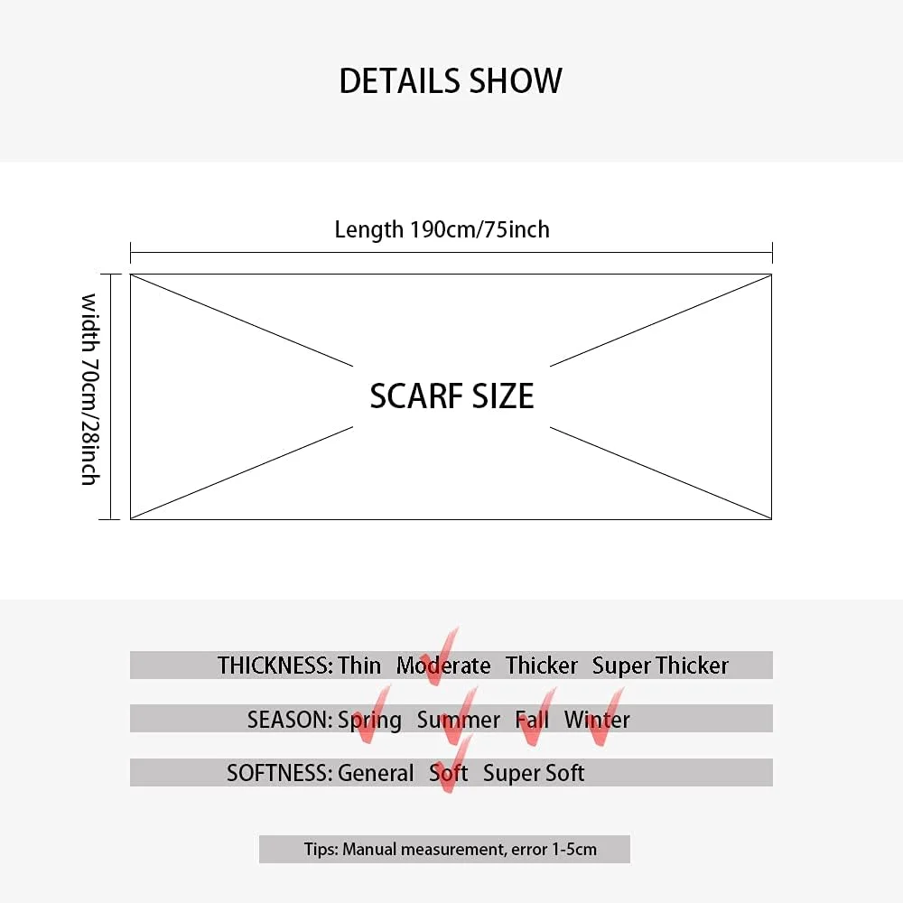 شال و روسری ابریشم توت زنانه WINCESS YU، شال و پوشش گردن طرح گلدوزی شده گلدار بزرگ و بلند برای مو و گردن