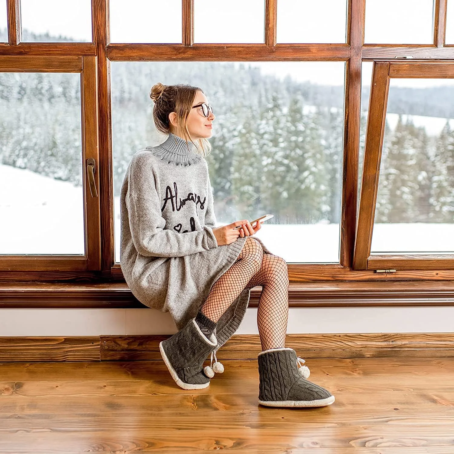 ست ۴ عددی شال گردن یقه اسکی زنانه، یقه جداشدنی بافتنی، محافظ گردن یقه اسکی بلند زنانه دخترانه برای زمستان، سایز آزاد