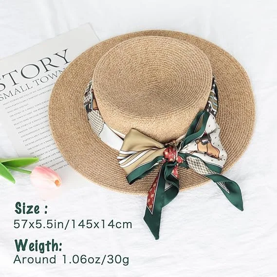 روسری ساتن ابریشم توت فرنگی طرح دار، هدبند و دستمال سر زنانه - سبک و مربع - 17 × 150 سانتی متر