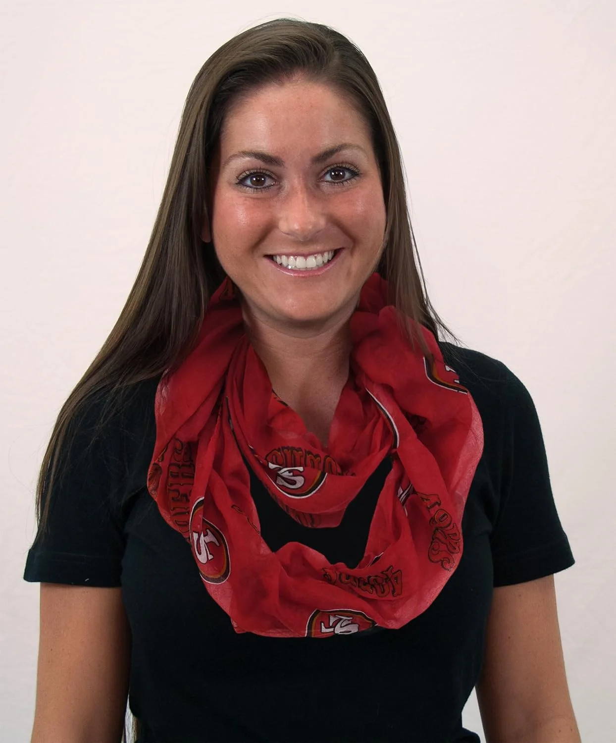 شال گردن بی نهایت تیمی سبک