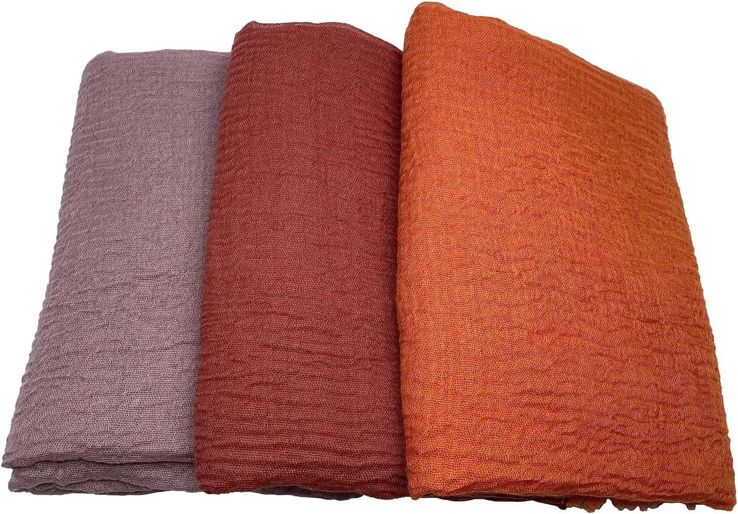 مانشو 3 عدد شال گردن زنانه نرم و بلند