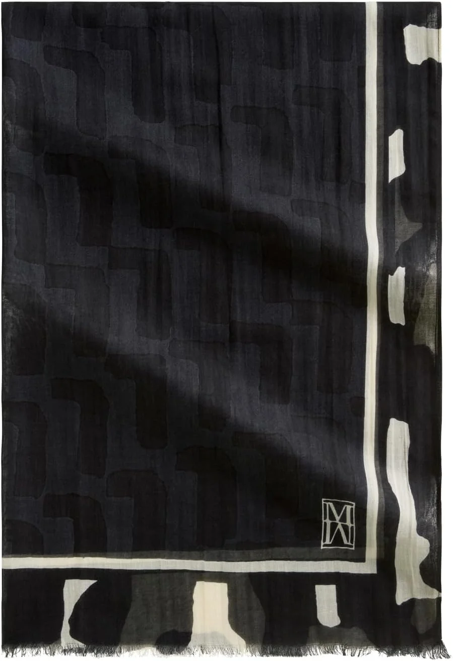 شال زنانه مارک اوپولو با طرح چاپی سراسری و سبک