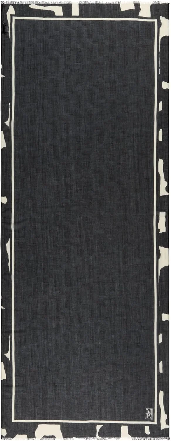 شال زنانه مارک اوپولو با طرح چاپی سراسری و سبک