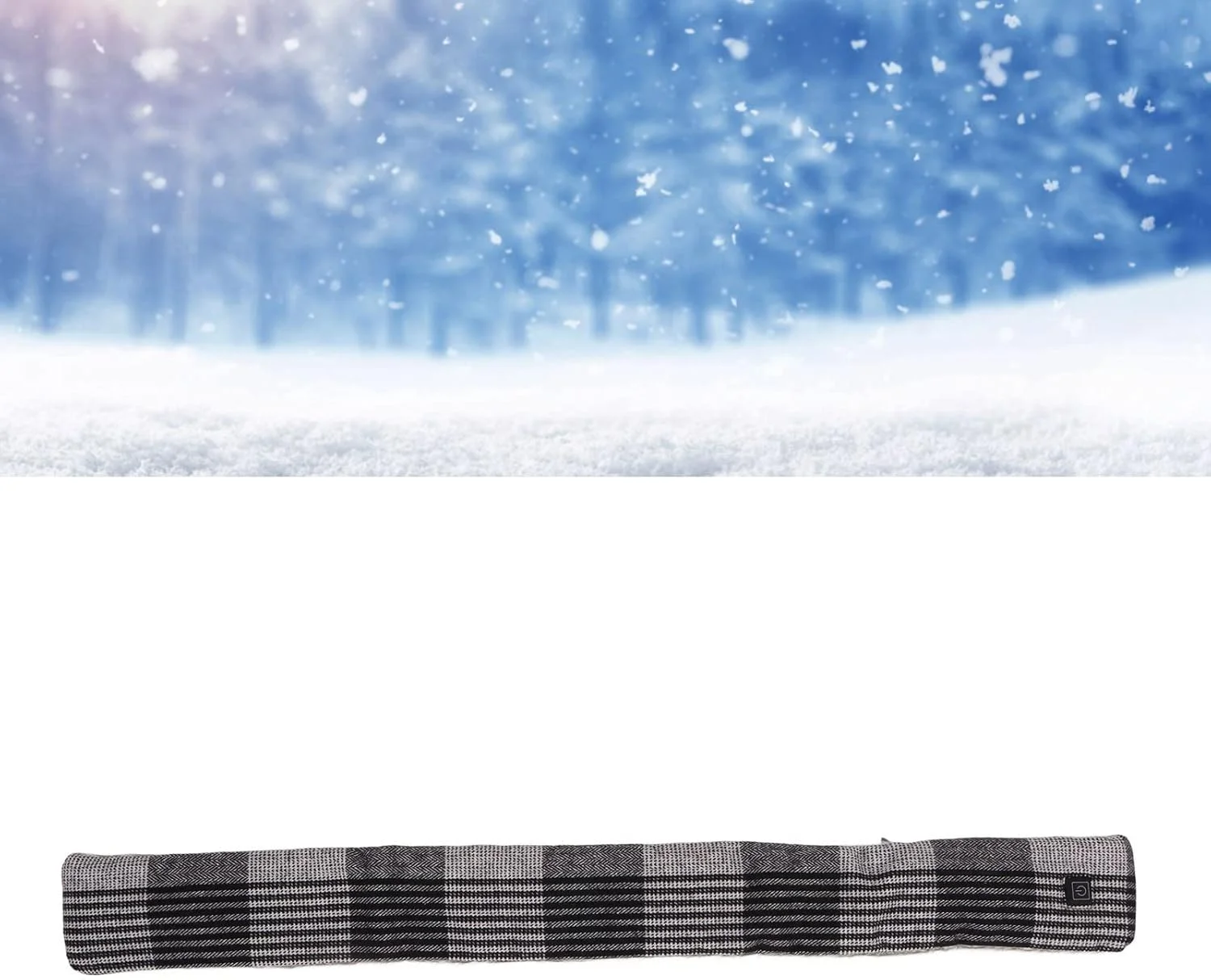 شال گردن برقی گرم شونده، کنترل دقیق دما، شال گردن گرمایشی سبک وزن و قابل شستشو برای فضای باز و اسکی