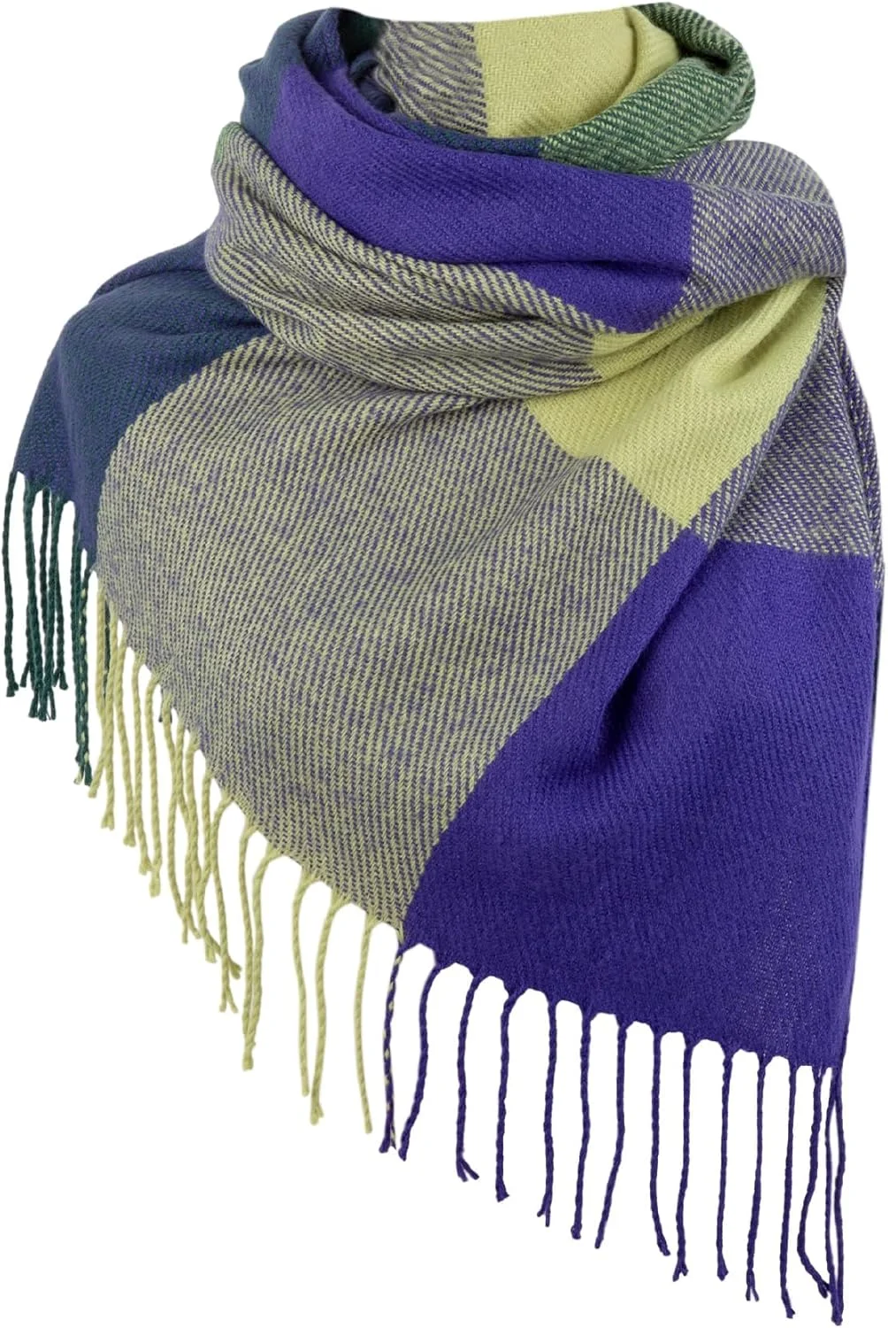 شال زنانه، شال های بلند طرح دار مد روز، شال بزرگ برای زمستان گرم و سبک، شال های توری بزرگ، شال های چهارخانه گرم هدیه