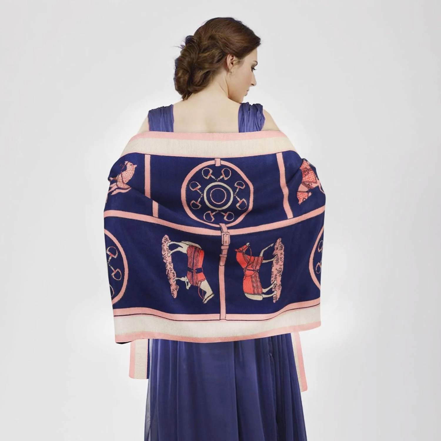 شال زنانه اکستری مدل Qq-dg-002