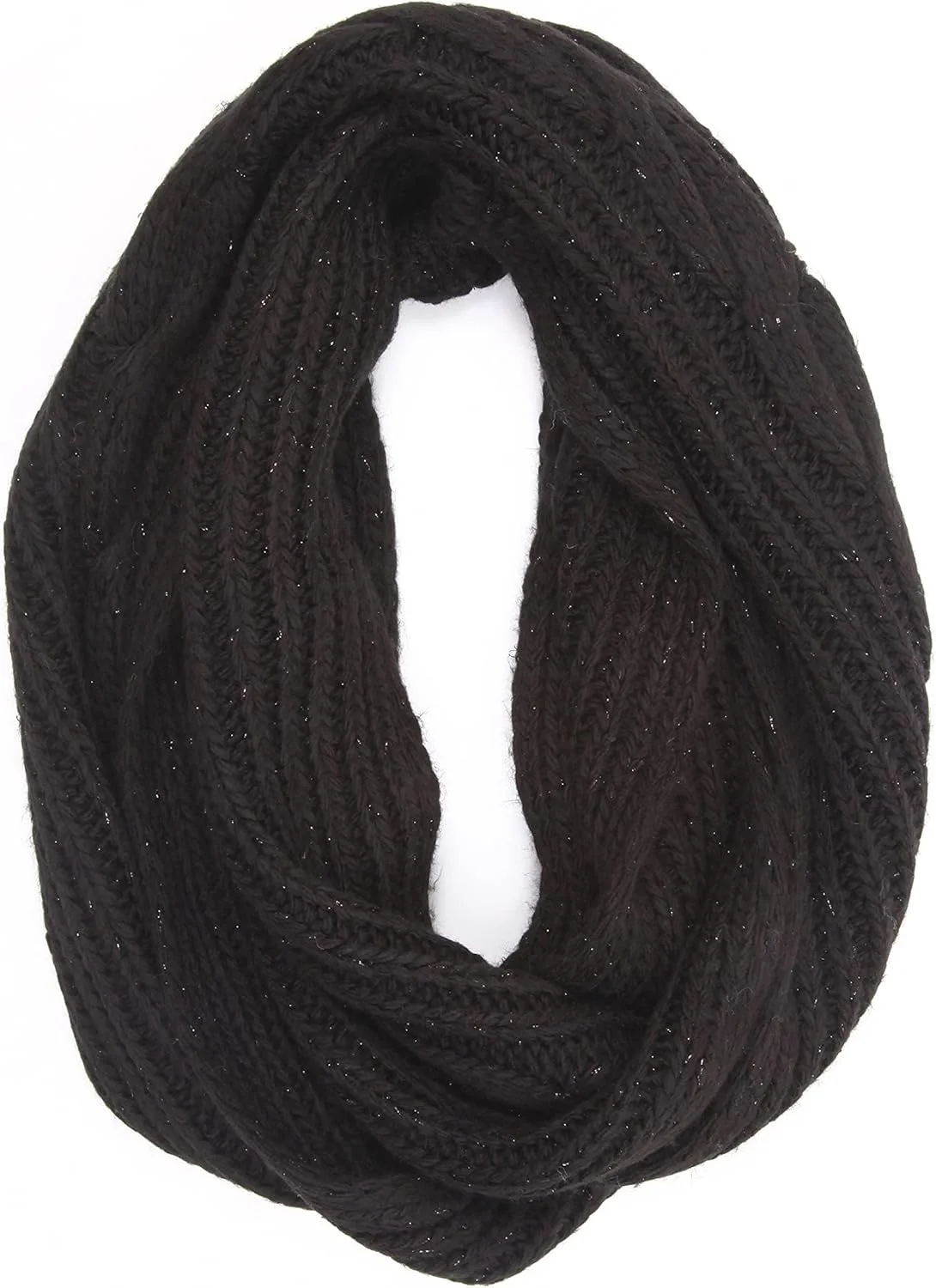 شال رینگی collezione alessandro مدل Softy ساخت ایتالیا با نخ براق ۲۵ سانتی متر در ۱۶۰ سانتی متر