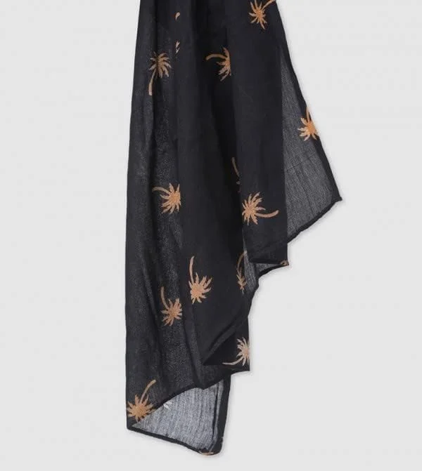 شال بافته طرح دار زنانه آیلا