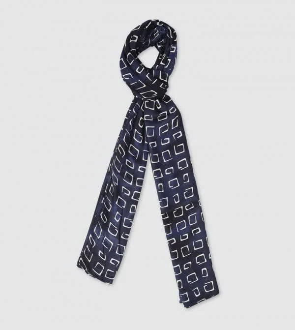 شال بافته طرح دار زنانه آیلا