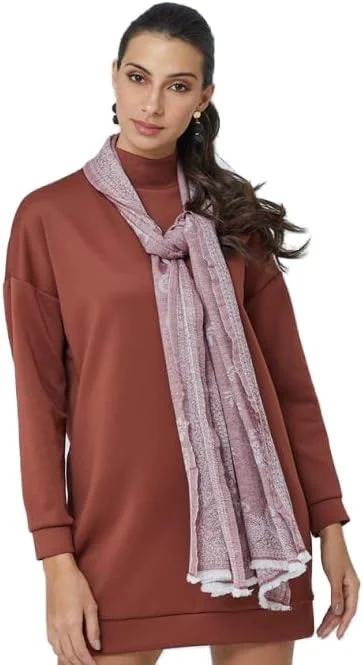 شال طرح دار زنانه آیلا