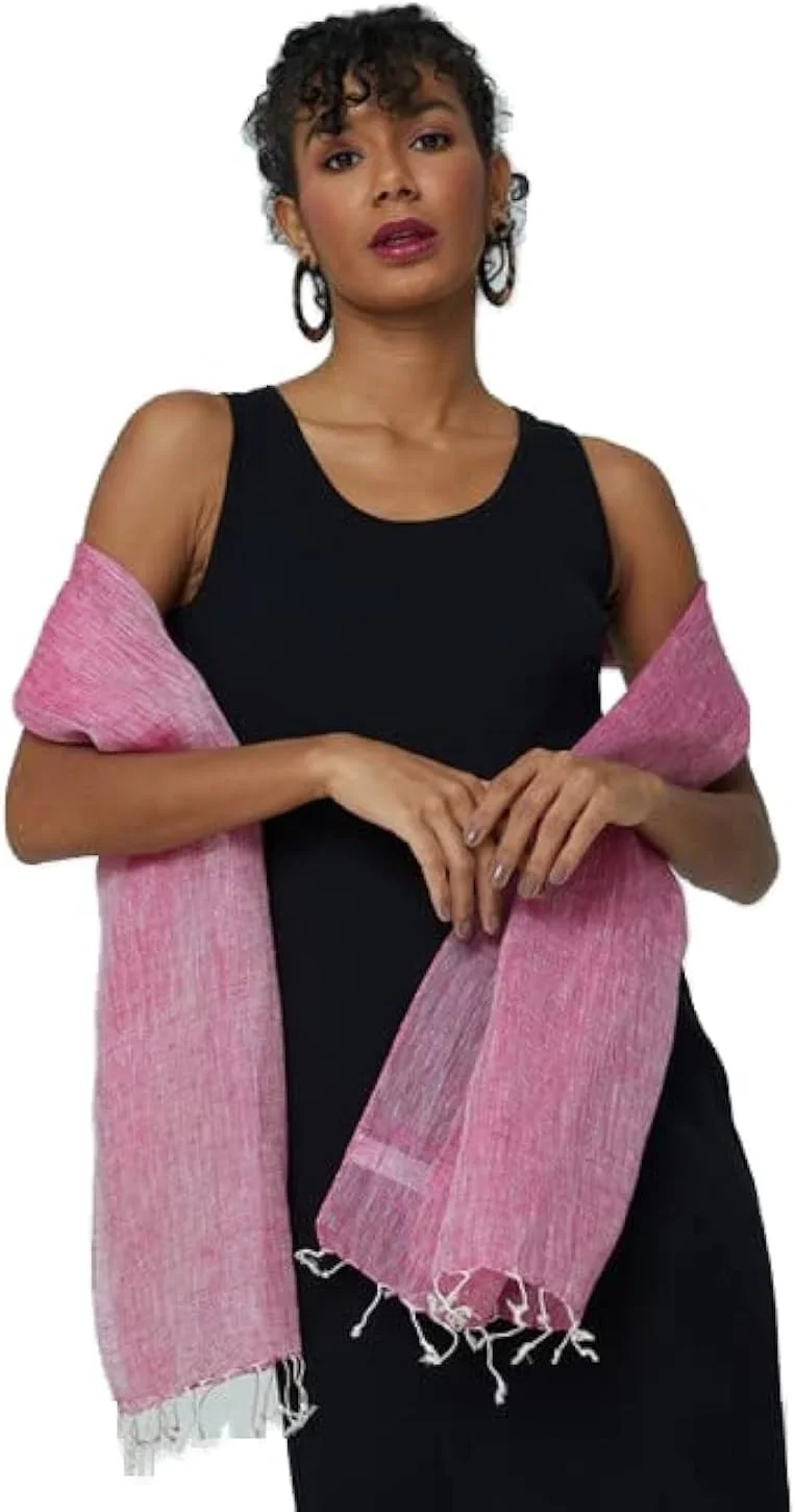 شال های زنانه کتانی آیلا