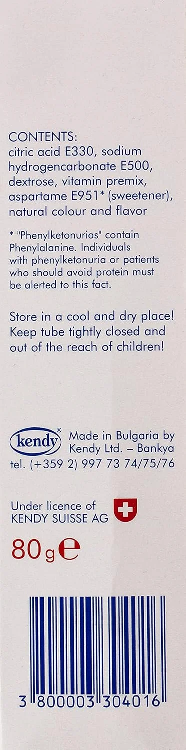 مولتی ویتامین با طعم میوه های استوایی، 20 عدد قرص